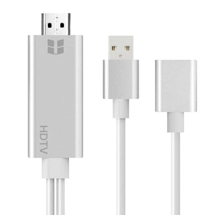 Onten 7562 Cavo adattatore USB femmina a HDMI da telefono a HDTV per iPhone / Android Onten 7562 Cavo adattatore USB femmina a HDMI da telefono a HDTV per iPhone / Android